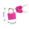 22MM Color Plastic Jacket Shell Padlock Pi-Mart