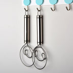 Stainless Steel Danish Flour Binocular Coil Mixer Manual Dough Mixer And Dough Tool Mixing Stick Pi-Mart