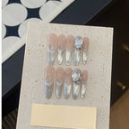 1035- Handmade press on nails fake nails removable