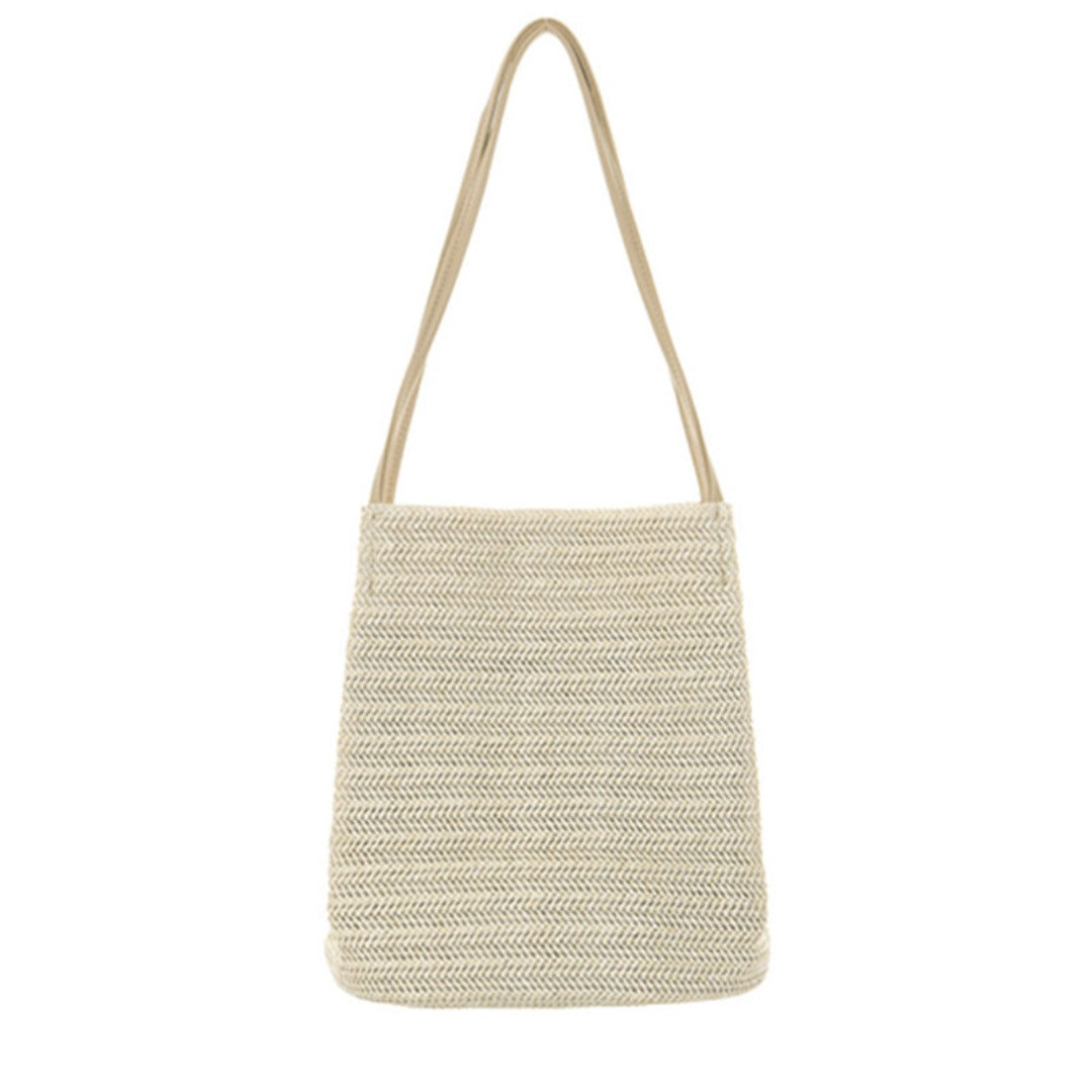 Woven hobo, summer bohemian hobo shoulder purse, magnetic buckle shoulder tote, summer beach straw bag - SJB-DIAMOND ELITES