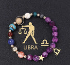 Natural Stone Hemp Stone Cut Surface Eight Planets Personalized Fashionable All-match