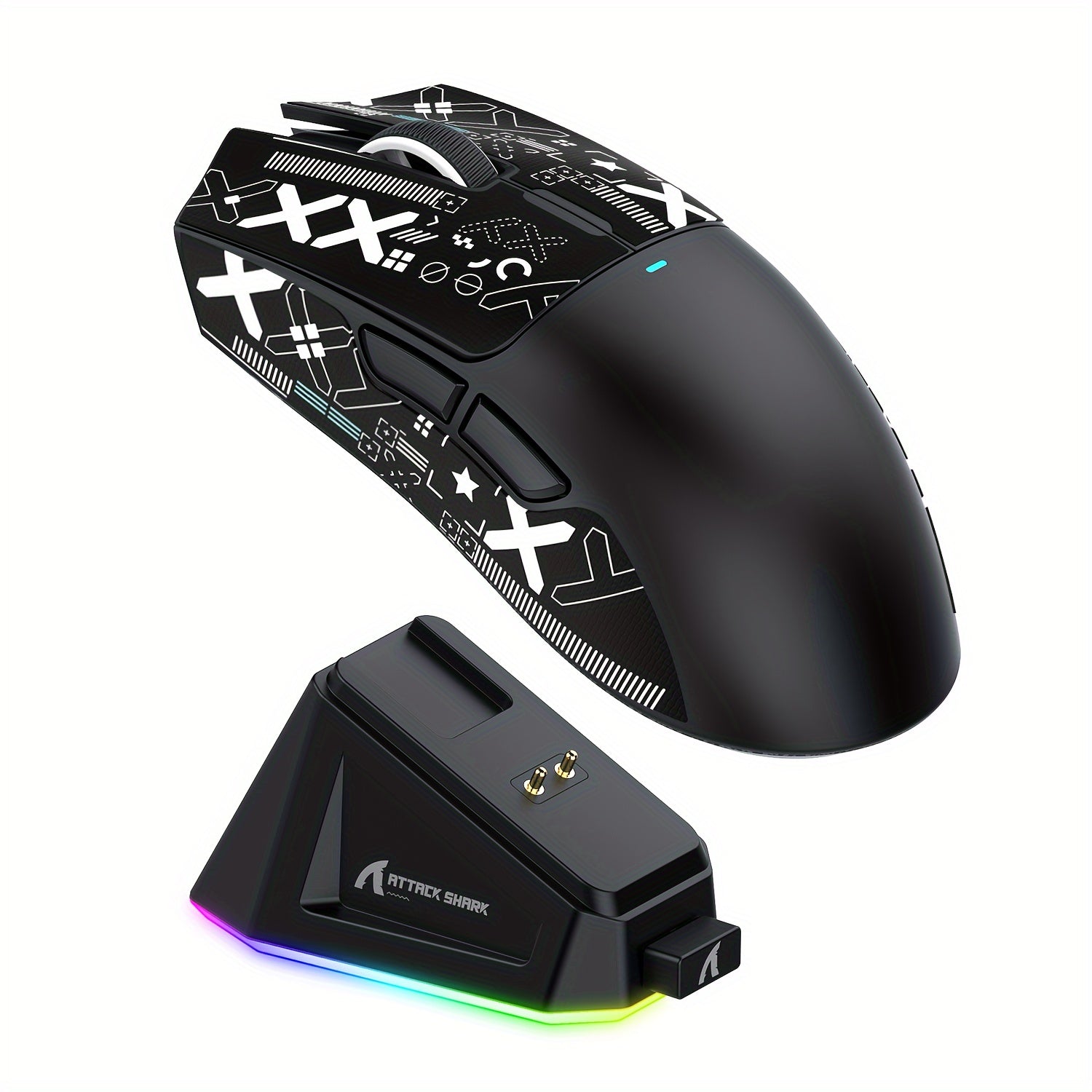 X11 Lightweight Wireless Gaming Mouse With Anti Slip Mouse Grip Tape, Self Adhesive Design Elastics Refined Side Grips Sticker Sweat Resistant Pads/Anti Sweat Paste, Cut To Fit Lootquake LLC