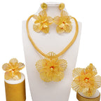 Necklace Earring Ring Bracelet Suit Pi-Mart