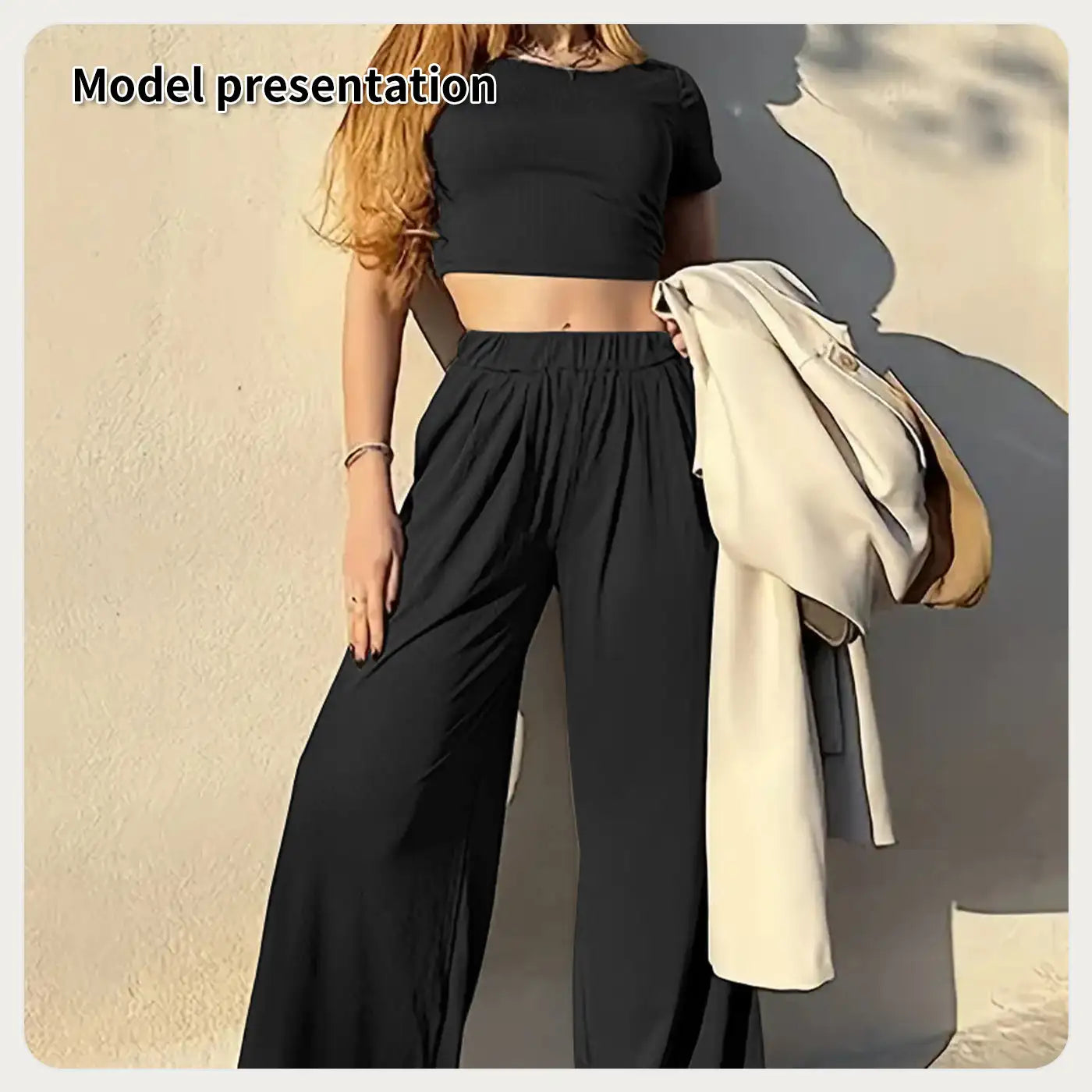 Women's Fashion Simple Solid Color Suit - SJB-DIAMOND ELITES