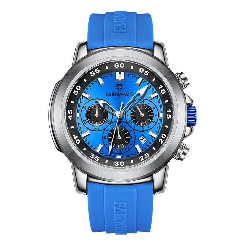 Three Eyes And Six Needles Multifunctional Daytona Watch Pi-Mart