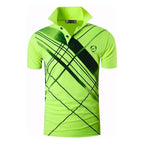 Men's Sports T-shirt Polo Shirt Short Sleeve Red Shirt Golf Tennis Pi-Mart