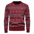 Spliced Cotton Men's Sweater Pi-Mart
