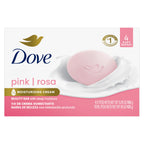 Dove Beauty Bar Women's Bath Soap Gentle Pink Rosa Moisturizing All Skin, 3.75 oz 4 Bars EasyOptionXY LLC