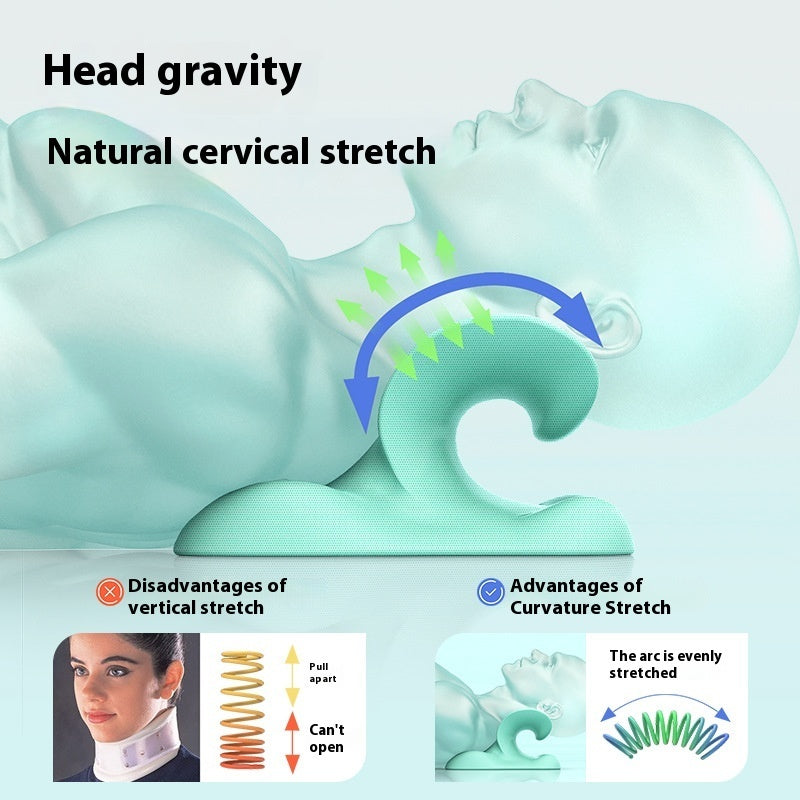Neck Massager Neck Cervical Spine Correction Support Massage Pillow Pi-Mart