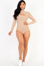 EdgeFlex Cutout Knit: Day-to-Night Bodysuit THRIXINE