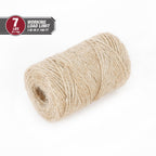 Hyper Tough 190' Jute Twine Natural, Biodegradable, 7 lb Working Load Limit, Brown, Rope