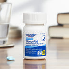 Equate Diphenhydramine HCl Nighttime Sleep-Aid Relief Caplets; 25 mg; 100 Count