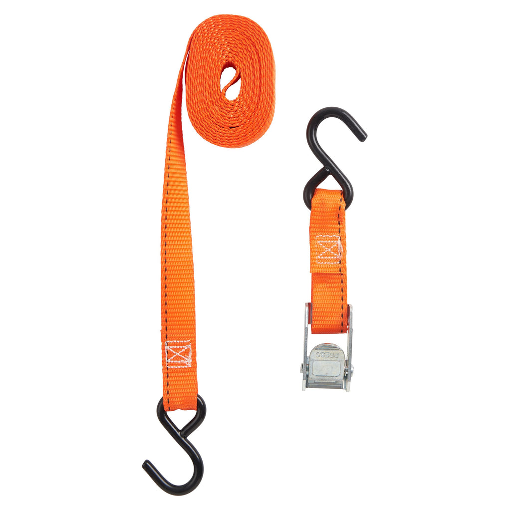 Hyper Tough 1 inch by 10 feet 400 lbs. S-Hook Cam Buckle Strap Tie Down