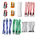 Hyper Tough 25 Pieces Ratchet/Cam Buckle Tie Down Kit EasyOptionXY LLC