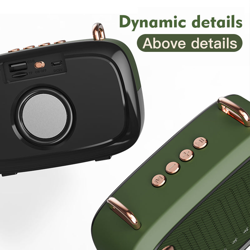 Subwoofer Outdoor Card Portable Mini Speaker Pi-Mart