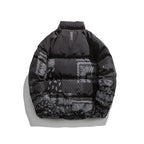 Three-dimensional pocket cashew flower youth cotton coat