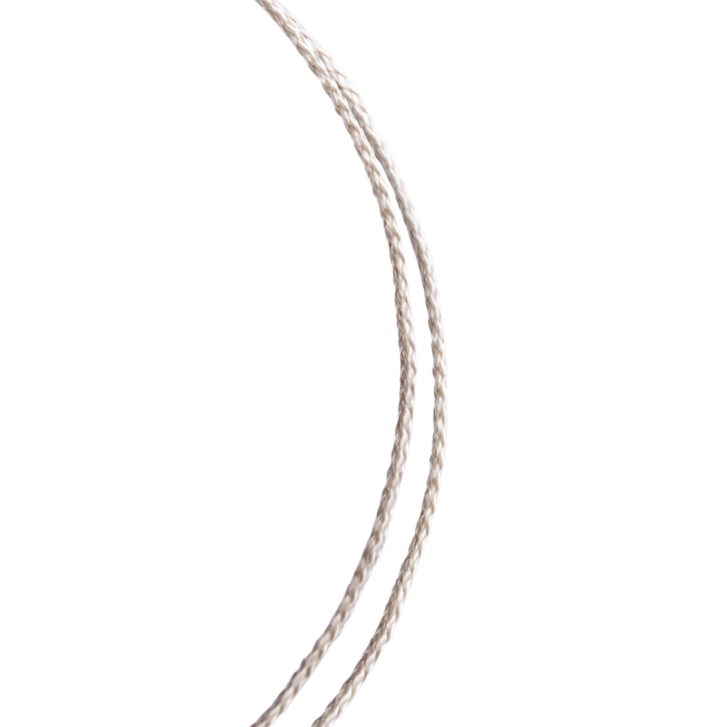 Hyper Tough 1/8" x 40' Nylon Diamond Braided Rope, White EasyOptionXY LLC