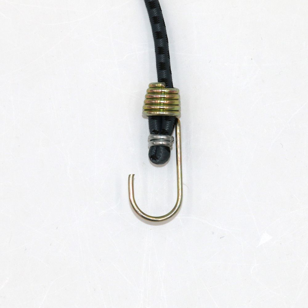 Hyper Tough 10 inch Grey Mini Rubber Bungee Cords 4 Pack EasyOptionXY LLC