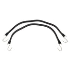 Hyper Tough Rubber Strap Bungee Cords, 24 inch, 2 Pack
