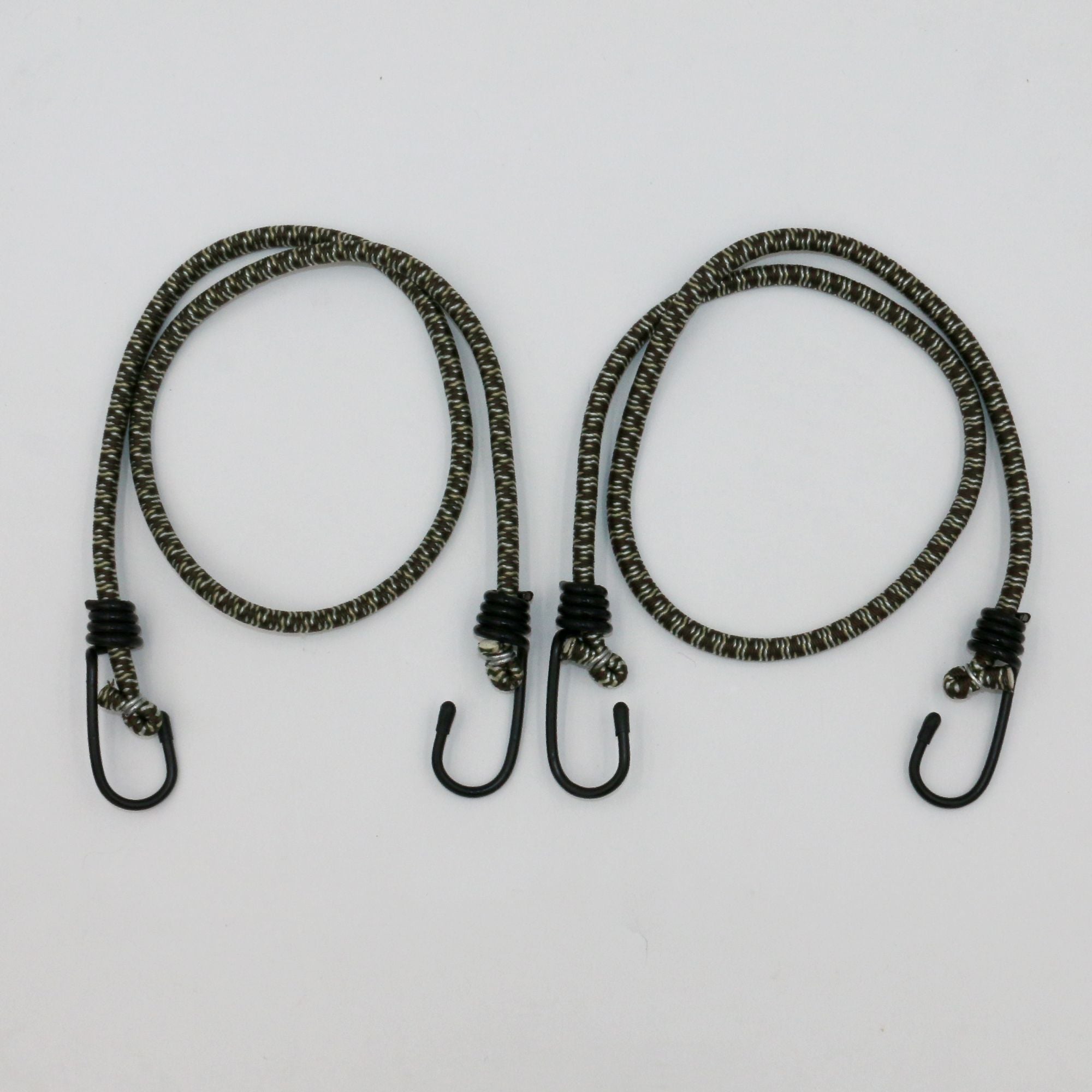 Hyper Tough 2 Pack 36-inch Standard Rubber Bungee Cords, Camo