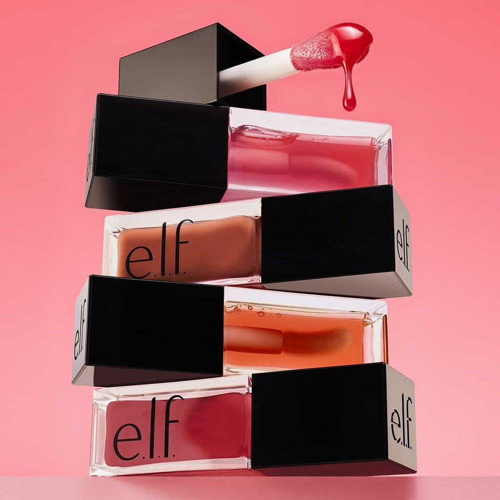 e.l.f. Glow Reviver Lip Oil, Pink Quartz, 0.25 fl. oz. EasyOptionXY LLC