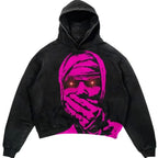 Punk Wind Ninja Printed Hoodies Pi-Mart