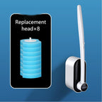 Disposable No Dead Angle Toilet Cleaning Brush Pi-Mart