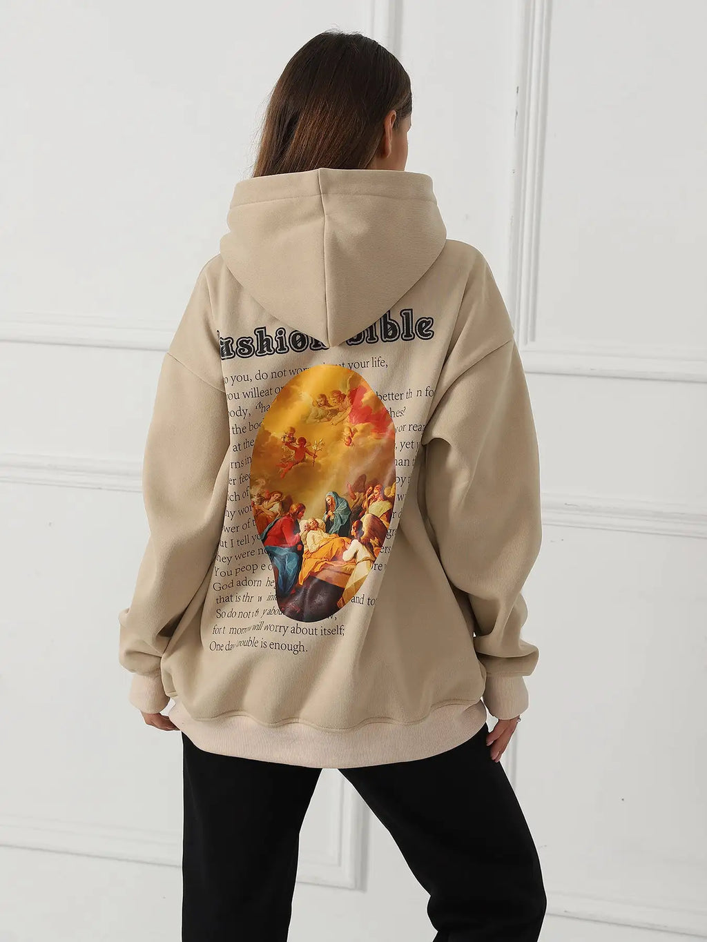 Women's Fashionable Casual Printed Long Sleeved Sweatshirt - SJB-DIAMOND ELITES