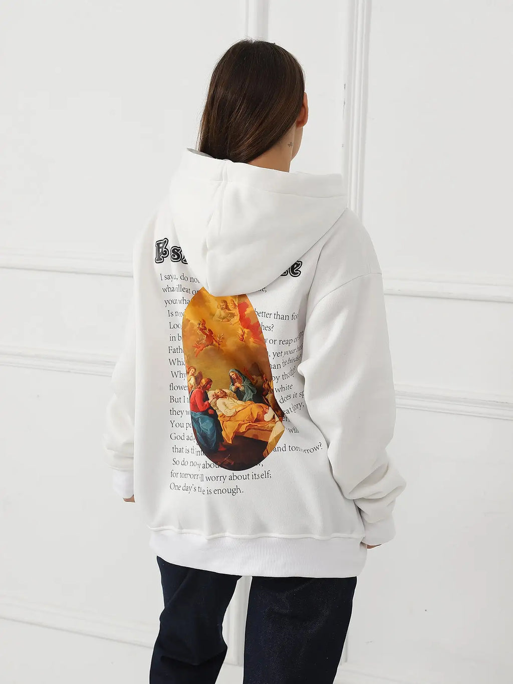 Women's Fashionable Casual Printed Long Sleeved Sweatshirt - SJB-DIAMOND ELITES