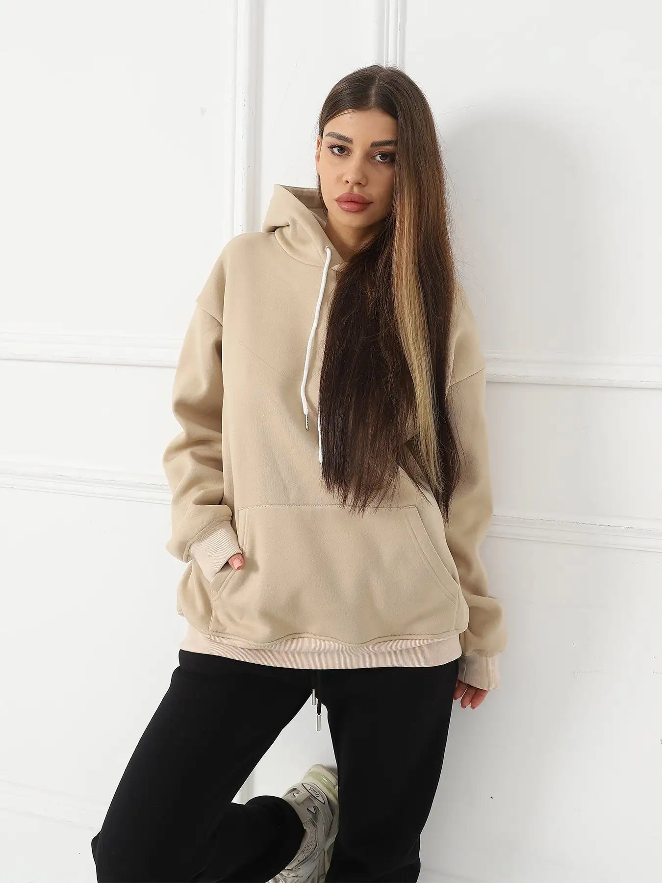 Women's Fashionable Casual Printed Long Sleeved Sweatshirt - SJB-DIAMOND ELITES