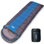 Camping Sleeping Bag Lightweight Warm & Cold Envelope Backpacking Sleeping Bag For Outdoor Traveling Hiking Pi-Mart