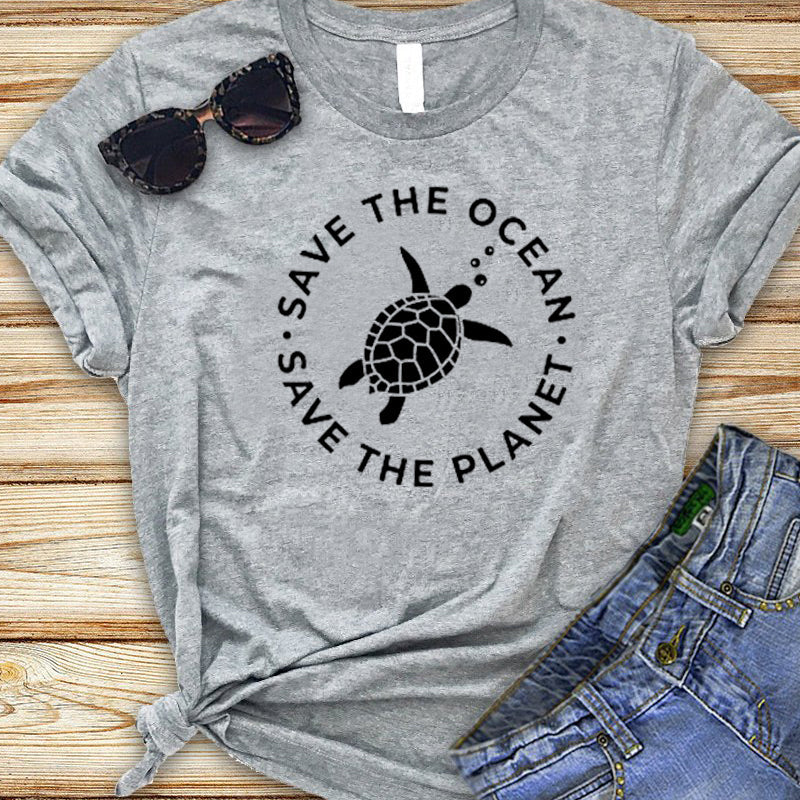 Cartoon Cotton T-Shirt