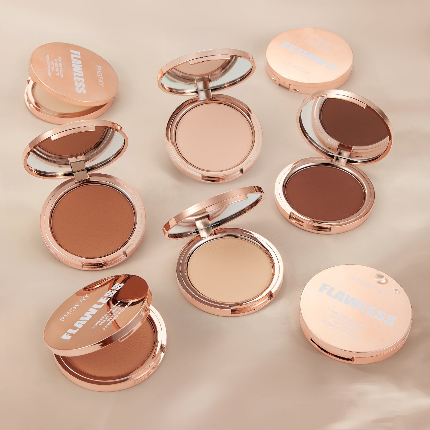 PHOFAY Matte Setting Pressed Powder Pi-Mart
