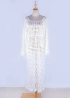 Crochet maxi cover up