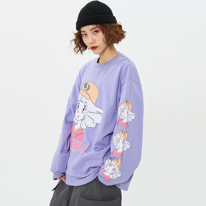 Cartoon Printed T-Shirt Pi-Mart