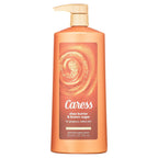 Caress Body Wash for Women, Shea Butter & Brown Sugar Shower Gel for Dry Skin 25.4 fl oz