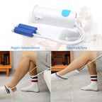 KEKOY Easy on and off Sock Aid, Pulling Assist Device - Sock Helper Aide Tool with Foam Handles - Sock Assist Device for Elderly, Senior, Pregnant, Diabetics