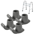 KEKOY 4Pack Walker Ski Glides, Fits 1.1" Shaft,Durable and Smooth Walker Accessories, Universal Fit Walker Feet Replacement, Gary EasyOptionXY LLC