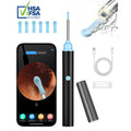 Kekoy Ear Camera and Wax Remover, 1080P Ear Wax Removal Kit, Wireless Otoscope Ear Cleaning Kit with Lights and 6 Ear Scoops