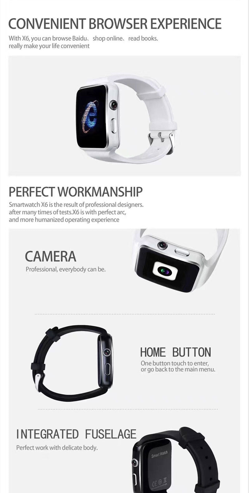 Smartwatch precision full-fit process Pi-Mart