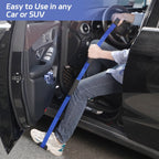 KEKOY 42" Leg Lifter for Hip Replacement with Two Foam Handle, Mobility Lift Leg Raiser Aids for Elderly, Handicap, Leg Lifter Getting Legs in and Out of Bed, Wheelchairs,Chairs, Car, Blue