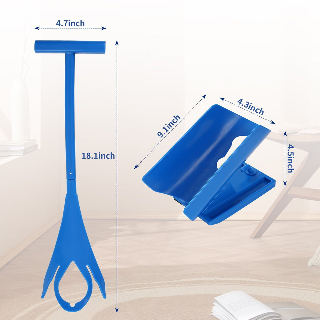 KEKOY Sock Aid Device for Senior, 2 Pieces Easy On and Off Sock Assistant Devices Sliding, Sock Helper Dressing Aids Stocking Slider for Elderly, Pregnant, Diabetics