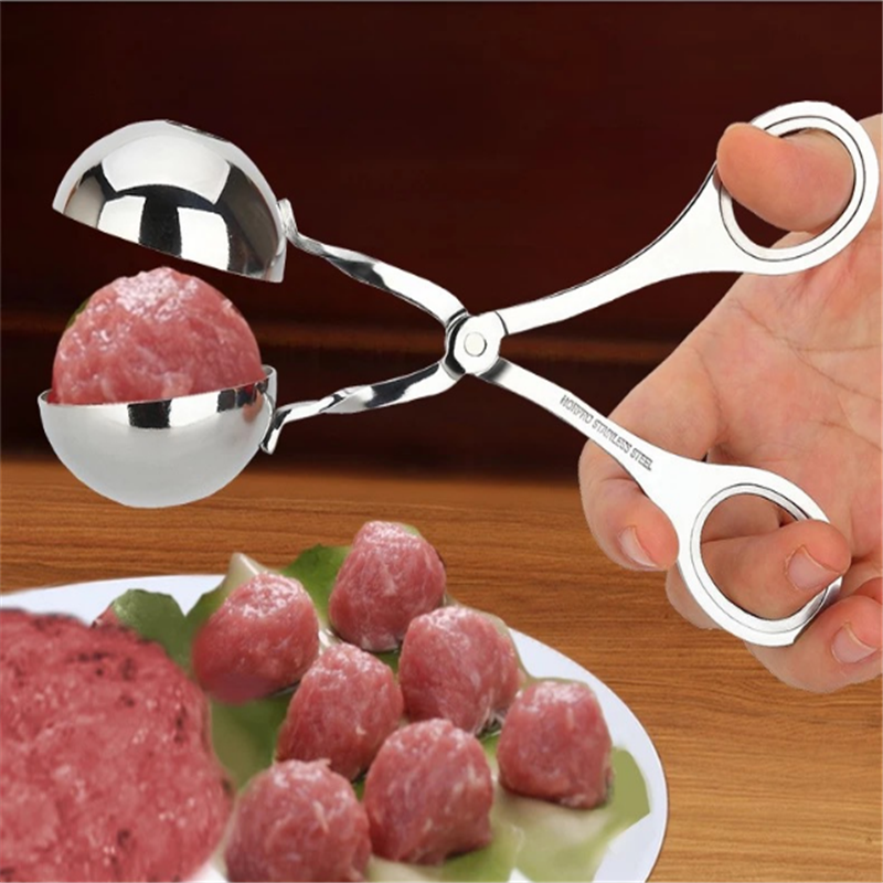 Non Stick Practical Meat Baller Cooking Tool Kitchen Meatball Scoop Ball Maker Kitchen Accessories Cuisine Pi-Mart
