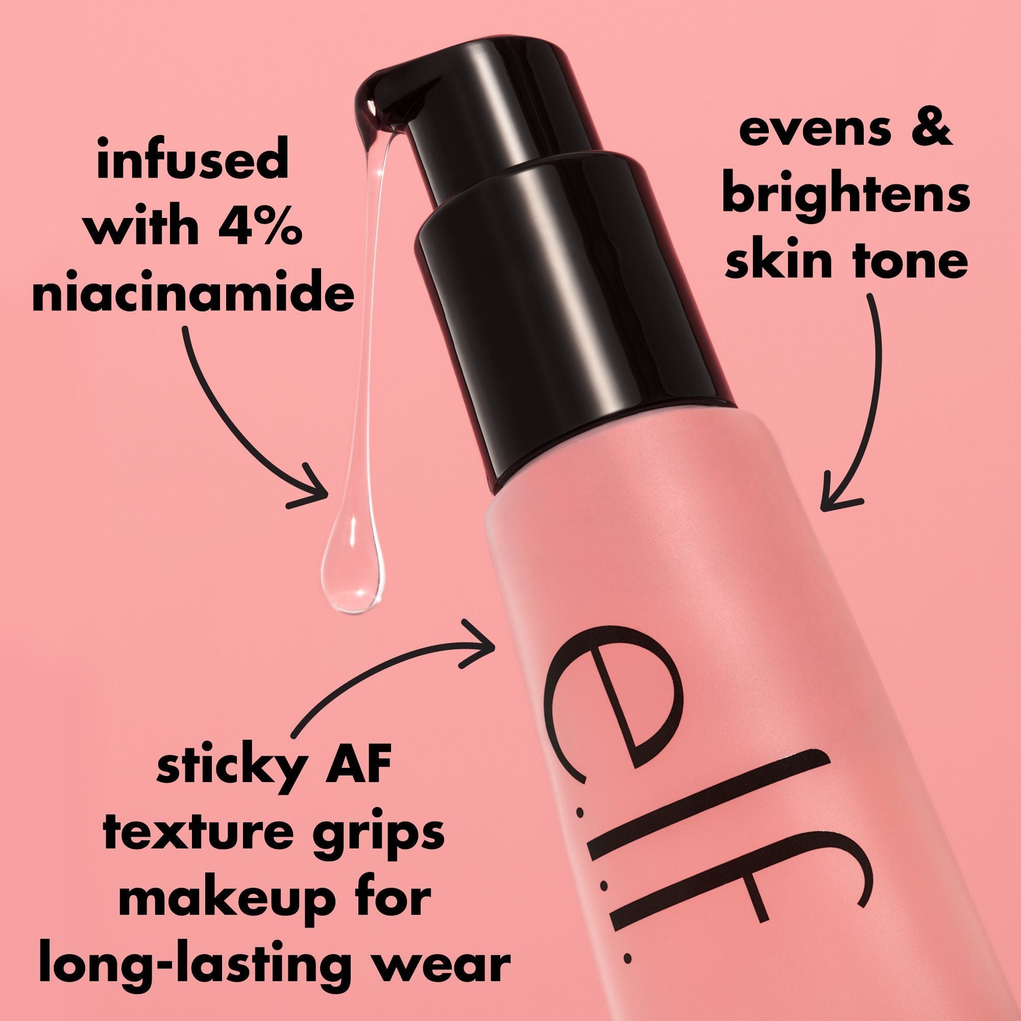 e.l.f. Power Grip Primer + 4% Niacinamide, 0.8 fl oz