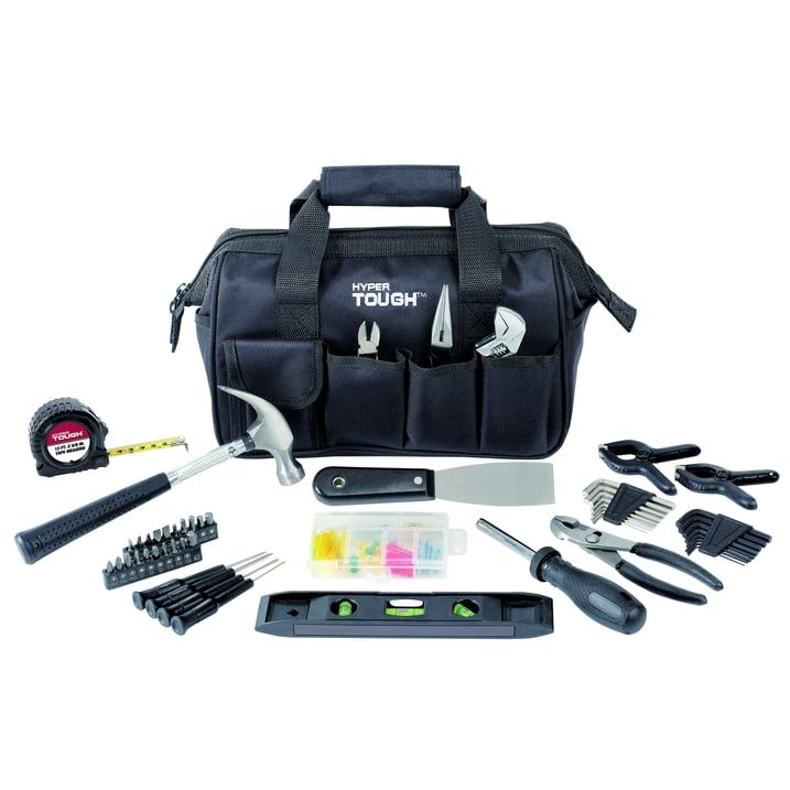 Hyper Tough 89-Piece Black Household Tool Set, New - SJB-DIAMOND ELITES