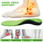 KEKOY Plantar Fasciitis Pain Relief Orthotics, Flat feet Arch Support Insoles Shoe Inserts for Men and Women, Sports Shock Absorption for Walking,Running,Hiking, S