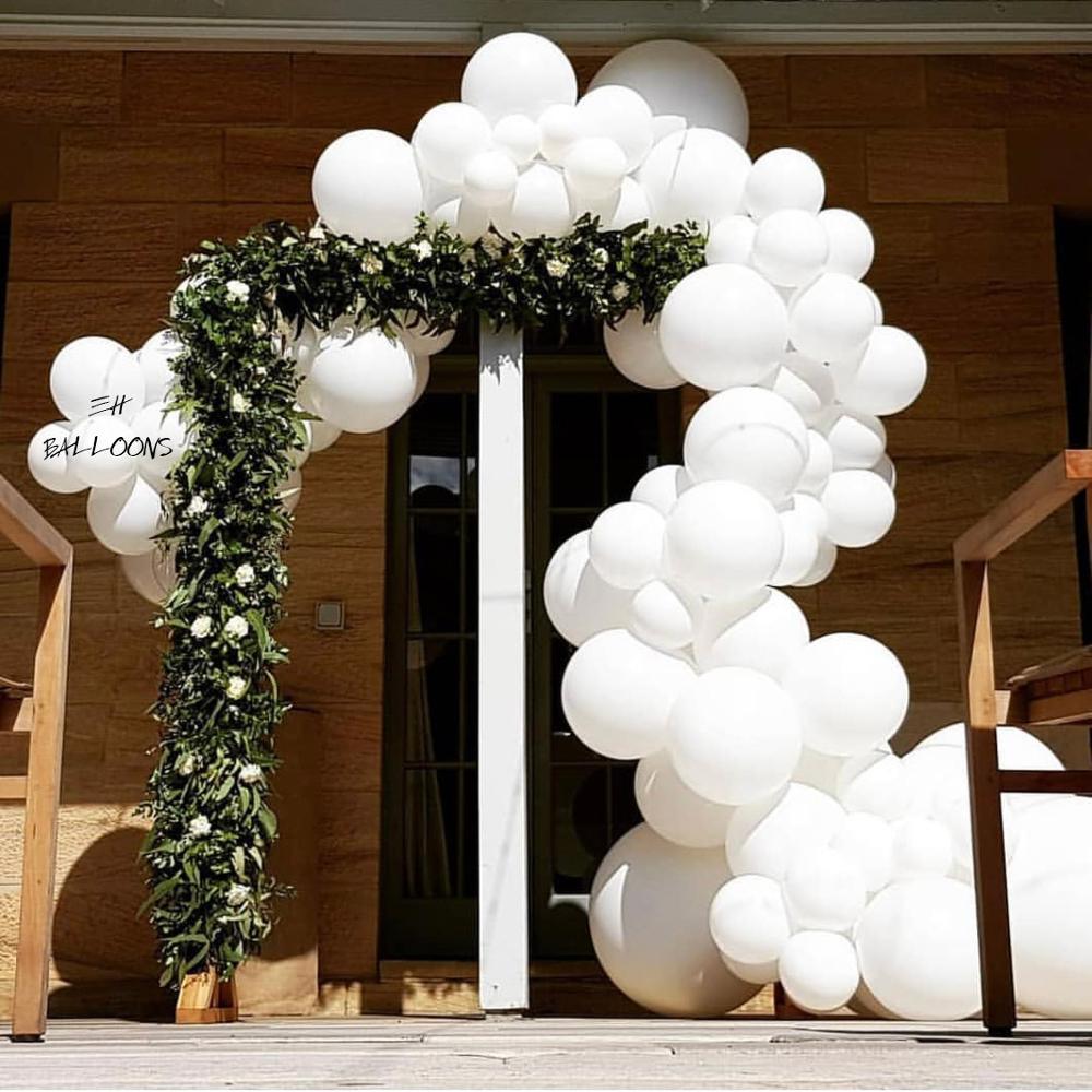 18/36 inch Giant Helium White Balloon For Weddings Birthday Party Festivals And Event Decorations Photography Decorations Birthday Girl Wedding Party Stevvex