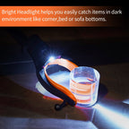 32" 2 Pack Reacher Grabber Tool with Light, Kekoy Trash Claw Grabber Reaching Assist Pick up Tool Orange EasyOptionXY LLC