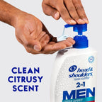 Head and Shoulders Mens 2 in 1 Dandruff Shampoo and Conditioner; Old Spice; 28.2 oz EasyOptionXY LLC