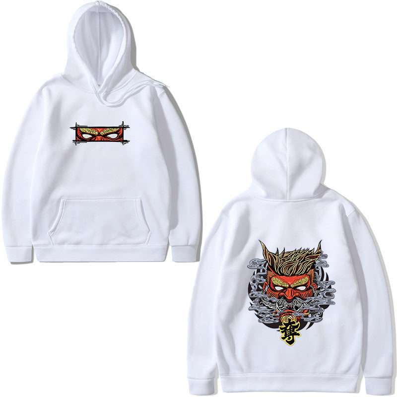 Hooded sweatshirt with pullover print Pi-Mart